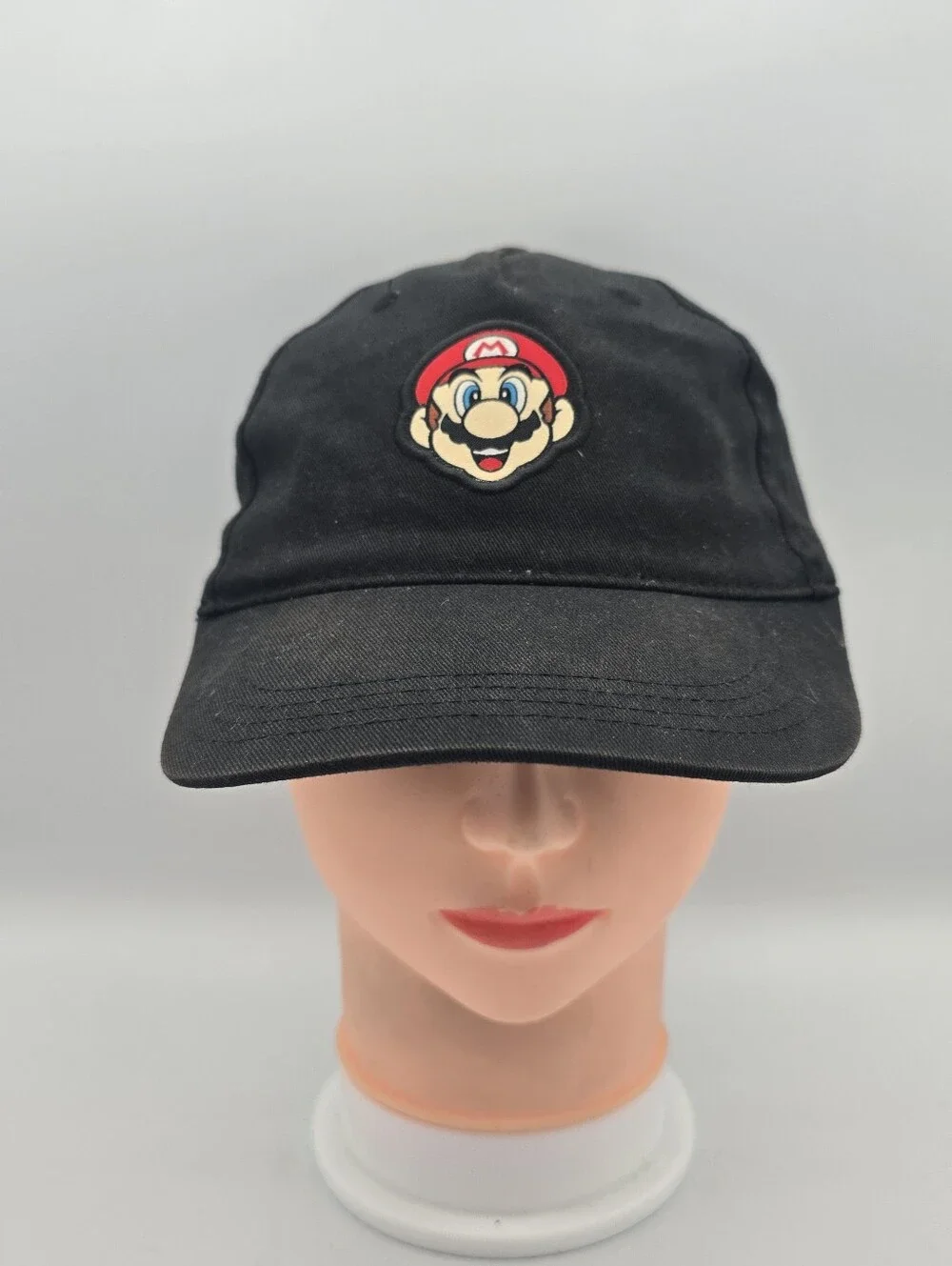 Nintendo Super Mario Bros. Youth Kids Black Adjustable Snapback Hat